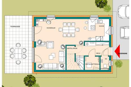 Traumhafte Einfamilienhäuser auf bis zu 800 m² großen Grundstücken mit Baurecht, PROVISIONSFREI!, Haus-kauf, 429.810,€, 3430 Tulln