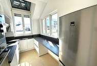 BÖRSE-NÄHE, klimatisiertes 98 m2 Dachgeschoss mit 9 m2 Terrasse, 3 Zimmer, Extraküche, 2 Bäder, Gonzagagasse