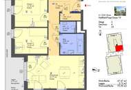 GRÜNSTÜCK 22 – 3-Zimmer Wohnung in Ruhelage des 22. Bezirks!