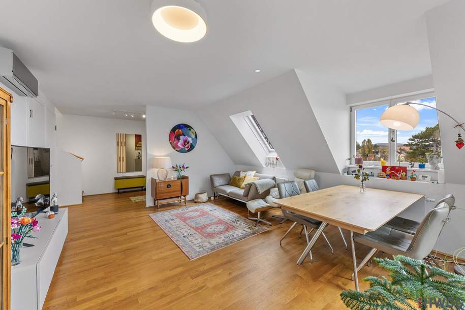 Stylische Terrassen Maisonette mit Fernblick | 2 Min. zum Zentrum Perchtoldsdorf | KFZ-Stellplatz | 5 Min. zur Perchtoldsdorfer Heide, Wohnung-kauf, 749.000,€, 2380 Mödling