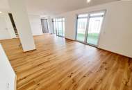 Frühlingsaktion! Ihr neues Familienparadies! WOW - Cooles Townhouse mit Garten! 4 Zimmer + Ideale Raumaufteilung + Erdwärme + Absolute Ruhelage + Tiefgarage! Nachhaltig und zukunftssicher investiert!