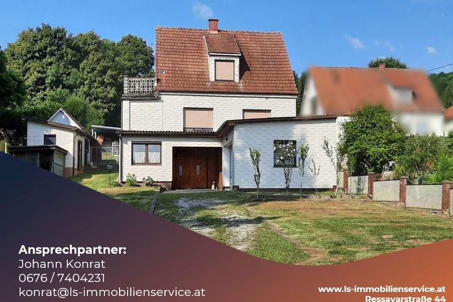 Bezugsfertiges Einfamilienhaus in ruhiger Lage in Unterwart!, Haus-kauf, 198.000,€, 7502 Oberwart