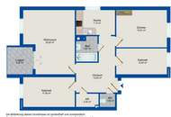 Gepflegte 4-Zimmerwohnung mit hübscher Loggia