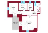 Historische Villa mit 3 DG-Einheiten inkl. Terrassen I 2012 DG Ausbau inkl. Lift I Grünlage