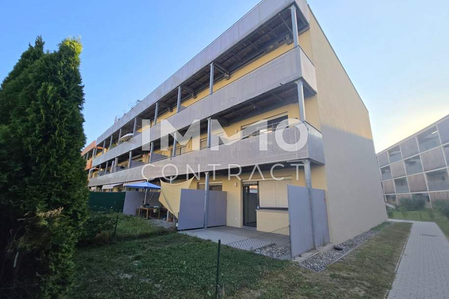 Geförderte 3 Zimmer Wohnung mit Eigengarten - Graz/Straßgang - Olga-Rudel-Zeynek-Gasse 7, Wohnung-miete, 746,19,€, 8054 Graz(Stadt)