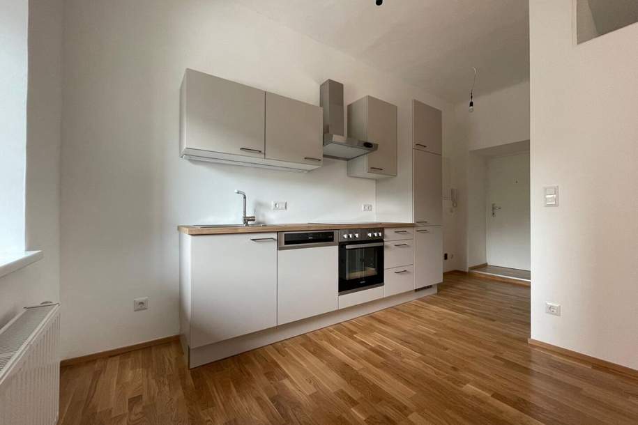 ++ schöne Wohnung in TOP Lage mit Balkon und möblierten Küchenblock ++, Wohnung-miete, 495,12,€, 8700 Leoben