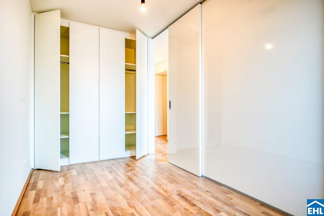 WASSER. WIESE. WIEN - hofseitige 3-Zimmer-Wohnung an der Lände