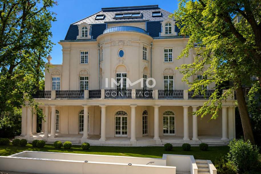 PALAIS PICK: Inkl. Pool: Gartenresidenz der Extraklasse - 490m2 private Grünfläche - EINMALIG, Wohnung-kauf, 1190 Wien 19., Döbling