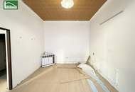 Renovierungsbedürftige Hof-Erdgeschoss-Wohnung im gepflegten Altbau nahe Familienplatz und Bahnhof Ottakring