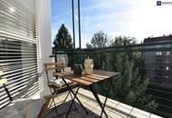 Monkey Loft im City Center | Stylishes Wohnen in der Grazer Innenstadt | 4. Liftstock | Balkon in den Innenhof | moderne Einrichtung