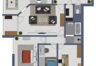 Attraktive 4-Zimmer-Stadtwohnung mit Loggia und Spielplatzanlage