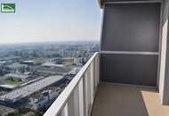 2-Zimmer Wohnung im 24. Stock zu vermieten - direkt an U1 Station Aderklaaer Straße - Citygate!