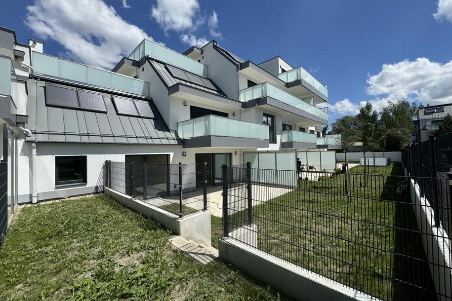 Gartenoase mit Seltenheitscharakter – Provisionsfrei f. Käufer // Garden oasis with rarity character – Buyer commission free! //, Wohnung-kauf, 899.900,€, 1220 Wien 22., Donaustadt