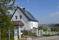 Haus mit großem Garten und Traumblick über die Donau