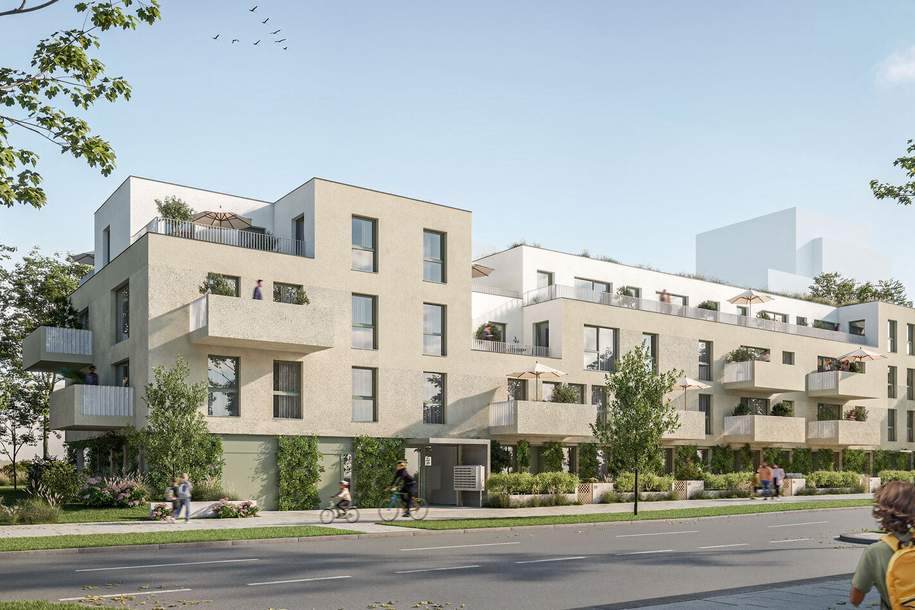 PROVISIONSFREI - Grüner Horizont - wo das Leben aufblüht, Wohnung-kauf, 236.500,€, 1220 Wien 22., Donaustadt