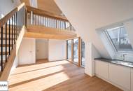 Erstbezug im Dachgeschoss mit offener Galerie-Ebene und tollen Lichtverhältnissen