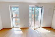 Moderne Dachgeschosswohnung mit Balkon in Brigittenau