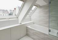 moderne Dachgeschoss Wohnung mit Klimaanlage und Terrasse beim Belvedere