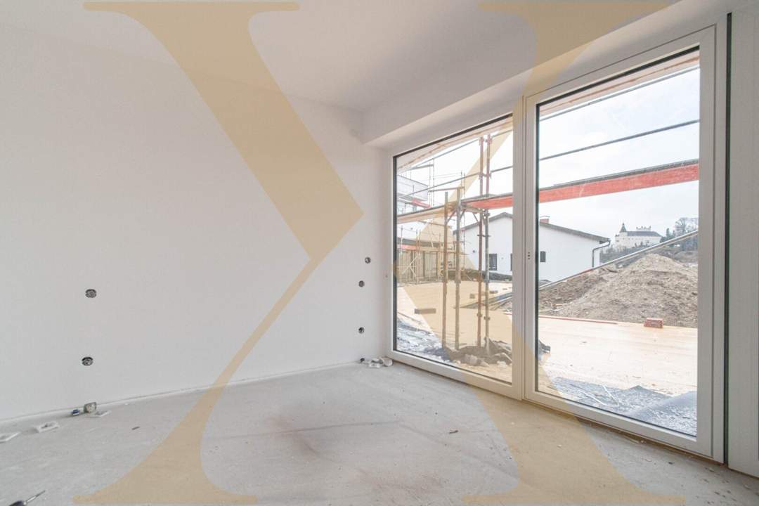 DONAUBLICK WILHERING – 3-Zimmer-Wohnung mit Terrasse und Eigengarten in Wilhering zu vermieten!