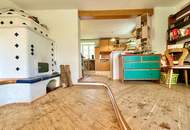 Wohnung mit großem Baugrundstück und viel Natur zu verkaufen!