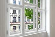 Stilvoller Luxus-Altbau in der Josefstadt | Erstbezug nach Sanierung | 4 Zimmer | 2 Bäder | Separate Küche | Teils Hoflage | Zimmer zentral begehbar | Ca. 10 Min. in die City