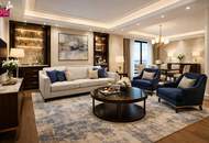 Luxus-Hotelresidenz in Wiens Bestlage ,150 m² , 5-Sterne-Service +Wellness und Conciergeservice, Voll möbliert