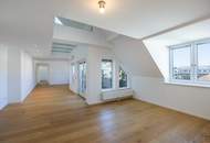 Dachgeschoßwohnung mit eingeschnittener Terrasse, vier Schlafzimmern und schönem Fernblick