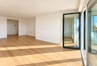 PREIS NEU: Provisionsfrei & Erstbezug - Balkonwohnung in luxuriöser Anlage mit Gemeinschaftsdachgarten und Palmenhaus