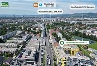 LEO 131 - Tolle 3-Zimmer Wohnung mit 2 großen Terrassen! Nur 4 Bus-Stationen zum Bahnhof Floridsdorf und viel Grün in der Nähe!