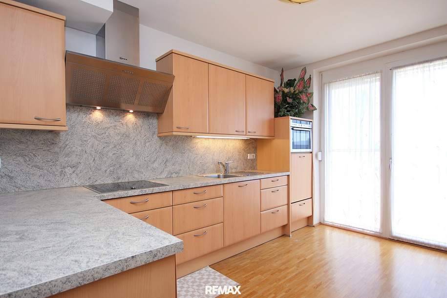 Ruhige 3-Zimmer-Wohnung mit 2 Balkonen und Tiefgaragenparkplatz, Wohnung-miete, 1.236,01,€, 8401 Graz-Umgebung