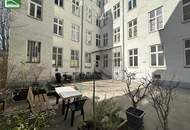 Unbefristet vermietete Wohnung mit Hof-Balkon in ruhiger Gasse nahe U4 und U6! Lift und gepflegtes Gebäude!