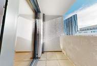 Ruhelage: moderne 2-Zimmer-Wohnung mit Loggia nahe Donau
