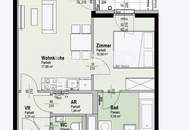 BEIM DONAUUFER: Gemütliche 2‑Zimmer-Wohnung mit Erstbezug im 4. OG