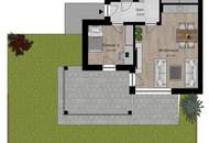 Stilvolles Wohnen in Graz: Neubau mit Garten & sonniger Terrasse