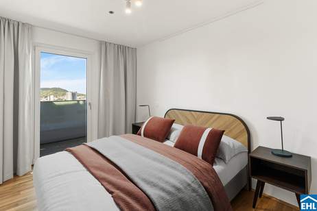 Wohnen mit Weitblick: Vollmöblierte Apartments an der Dresdner Straße 90, Wohnung-miete, 1.209,40,€, 1200 Wien 20., Brigittenau