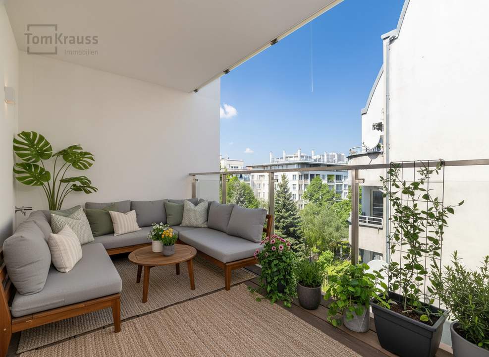 LICHT, FREIRAUM UND URBANER KOMFORT – 3-ZIMMER-WOHNUNG MIT TERRASSE UND LOGGIA