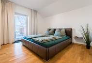 Garten zum Entspannen mit geschmackvoll ausgestattetem Haus