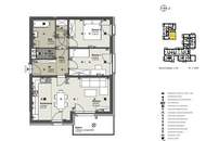 Erstbezug in St. Pölten: helle 3-Zimmer-Wohnung - perfekt für Paare oder kleine Familien