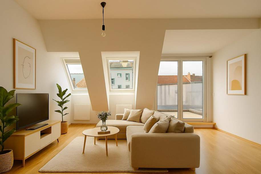 4-Zimmer-PENTHOUSE in der Ungargasse (Nähe: Stadtpark, Rochusmarkt, 1. Bezirk)!!, Wohnung-miete, 2.990,00,€, 1030 Wien 3., Landstraße