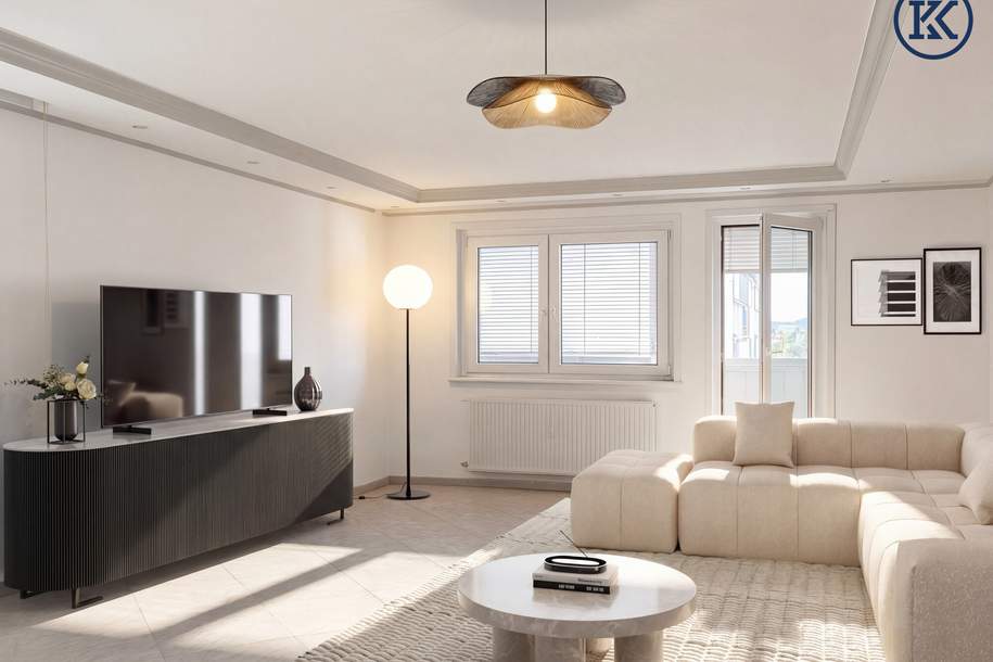 U1-Anbindung &amp; Weitblick: Großzügige 3-Zimmer-Wohnung mit Loggia nahe Donauzentrum, Wohnung-kauf, 1220 Wien 22., Donaustadt