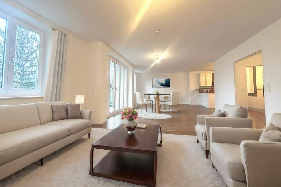 1190! Tolle 4-Zimmer Wohnung mit Balkon und Blick ins Grüne Nähe Rudolfinerhaus ab November 25!, Wohnung-miete, 2.624,76,€, 1190 Wien 19., Döbling