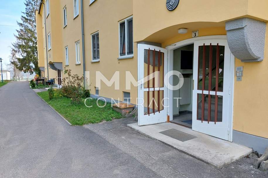 Reizende Kleinwohnung 44 m² mit Balkon - Ennsleite in Steyr, Wohnung-miete, 489,35,€, 4400 Steyr(Stadt)