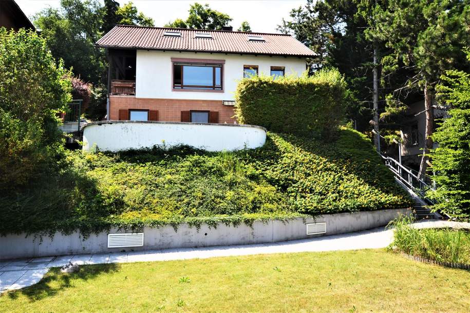 Viel Potential zur Verwirklichung ihrer Wohnträume! Ihr Einfamilienhaus mit Panorama-Ausblick und Pool, Haus-kauf, 1.499.000,€, 2340 Mödling