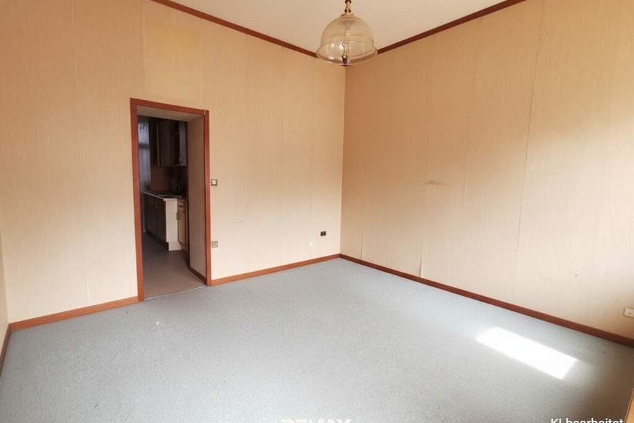 1 Zimmer Wohnung, schön geräumig und gut zu gestalten. Angenehme Lage., Wohnung-kauf, 115.000,€, 1100 Wien 10., Favoriten