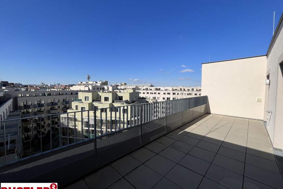 Traumhafte Dachterrasse - moderner Neubau, Wohnung-miete, 1.013,08,€, 1110 Wien 11., Simmering