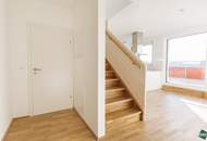 PROVISIONSFREI – Klimatisierte 5 Zimmer-Dachmaisonette inklusiver moderner Wohnküche, mit 4 Terrassen und Garagenplatz