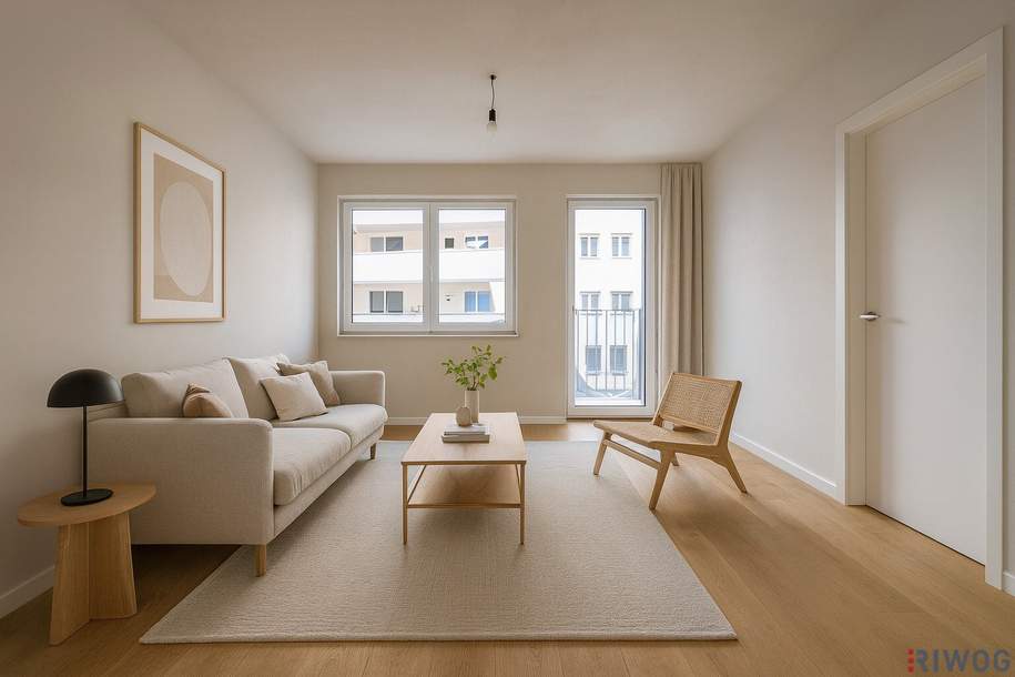 Erstbezug nach Errichtung | für Anleger oder Eigennutzer | 2 Zimmerwohnung mit Loggia | Luftwärmepumpe | optionaler Tiefgaragenplatz, Wohnung-kauf, 250.170,€, 1230 Wien 23., Liesing