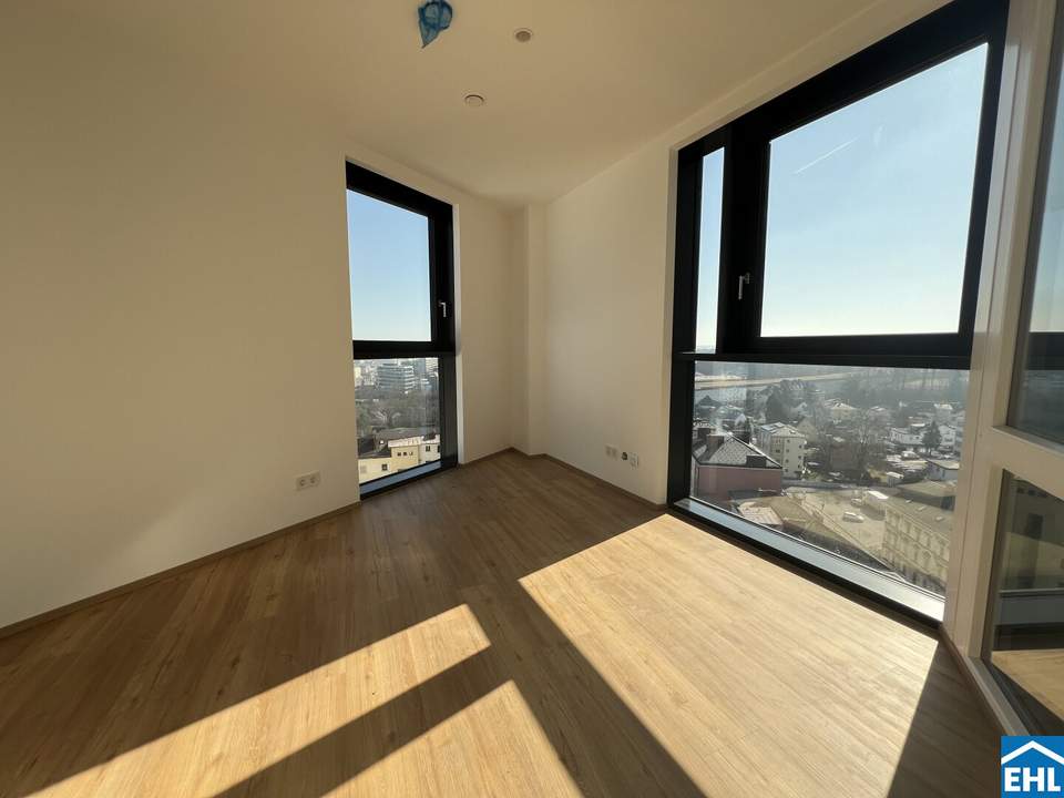 Großzügige Wohnküche und 3 getrennte Zimmer