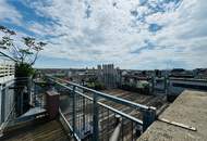 Exklusive Dachgeschoss-Maisonette mit Dachterrasse und Blick über Wien - Urbanes Wohnen nahe dem Naschmarkt