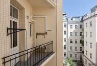 Beeindruckende Stilaltbauwohnung | Innenhofbalkon | Ca. 3,5 m Raumhöhen | 3. Etage | Nähe Donaukanal, Hundertwasserhaus, 1. Bezirk, Prater